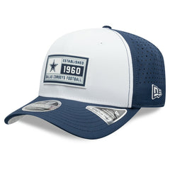 Dallas Cowboys New Era Established Patch 9SEVENTY Adjustable Hat - White/Navy sale