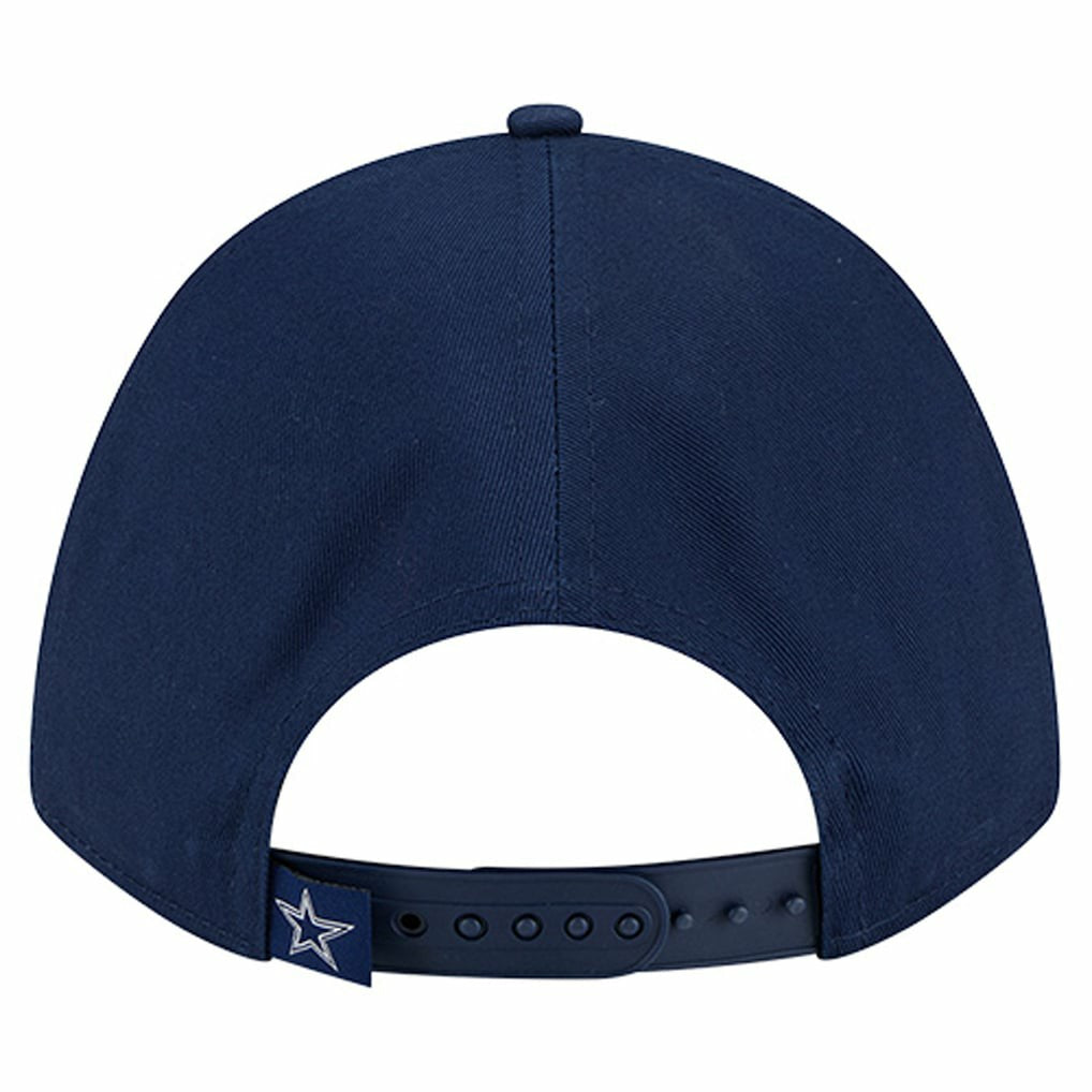 Dallas Cowboys New Era Women's Metallic A-Frame 9FORTY Adjustable Hat - Navy discount