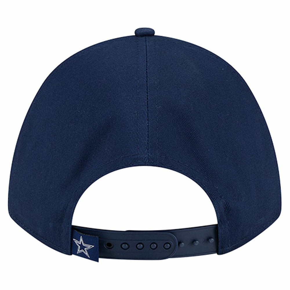 Dallas Cowboys New Era Women's Metallic A-Frame 9FORTY Adjustable Hat - Navy discount