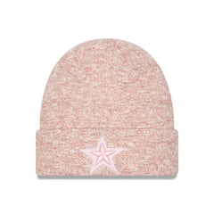 Dallas Cowboys New Era Women's Metallic Cuffed Knit Hat - Pink for sale
