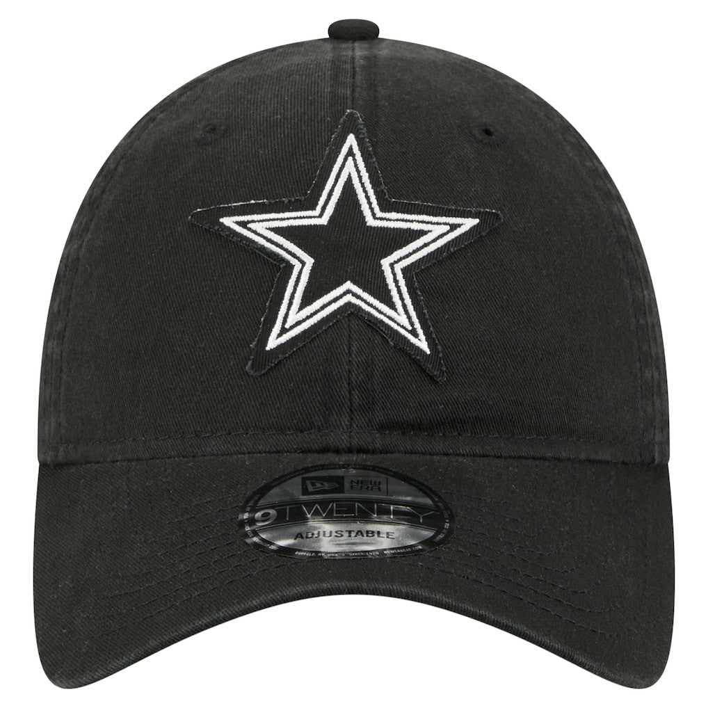 Dallas Cowboys New Era Stamp 9TWENTY Adjustable Hat - Black cheap
