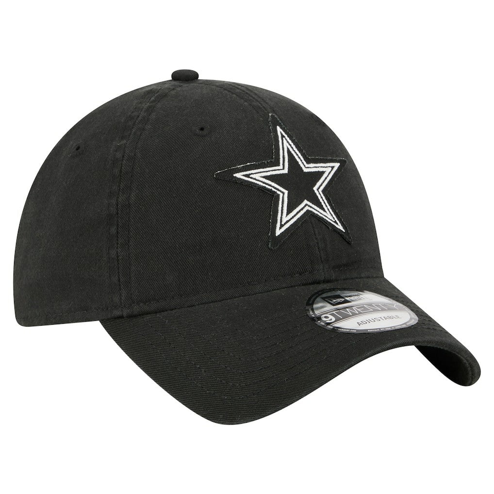 Dallas Cowboys New Era Stamp 9TWENTY Adjustable Hat - Black cheap