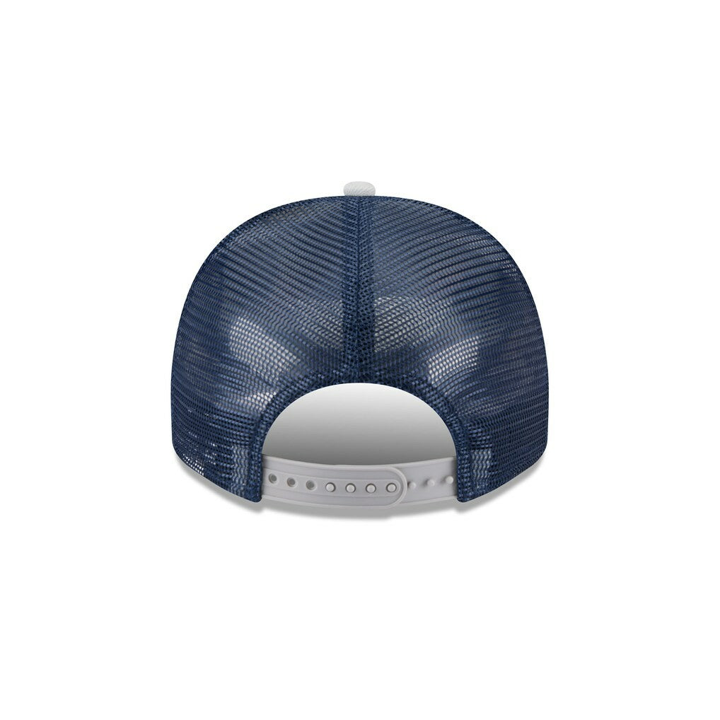 Dallas Cowboys New Era Banner A-Frame 9FIFTY Snapback Hat - Cream/Navy outlet