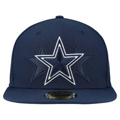 Dallas Cowboys New Era Tri-Hit 59FIFTY Fitted Hat - Navy sale