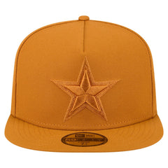 Dallas Cowboys New Era Color Pack A-Frame 59FIFTY Fitted Hat - Brown on sale