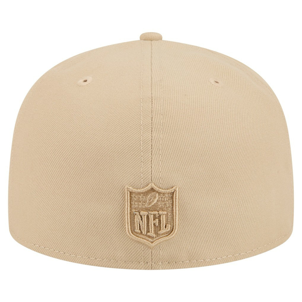 Dallas Cowboys New Era Color Pack A-Frame 59FIFTY Fitted Hat - Light Beige sale