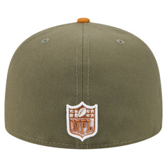 Dallas Cowboys New Era 2-Tone Color Pack A-Frame 59FIFTY Fitted Hat - Olive/Brown cheap