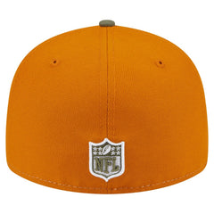 Dallas Cowboys New Era 2-Tone Color Pack Split Panel 59FIFTY Fitted Hat - Olive/Brown discount