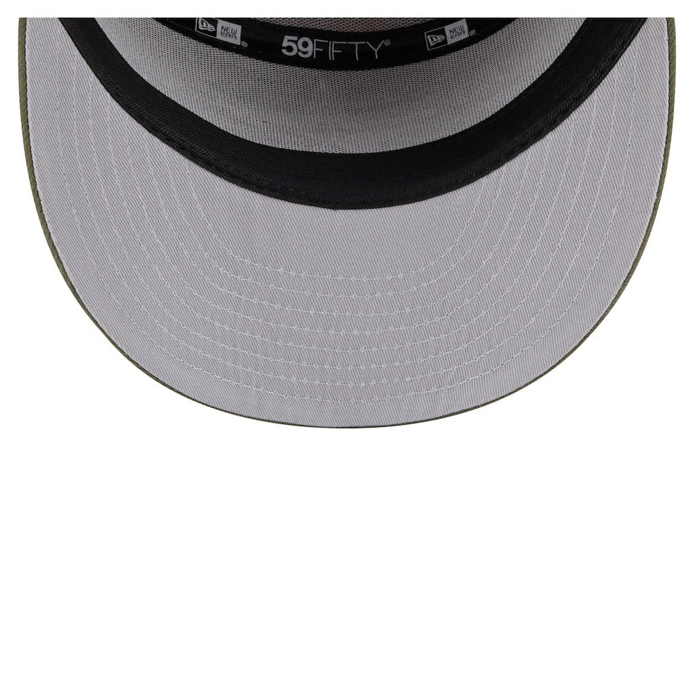 Dallas Cowboys New Era 2-Tone Color Pack Split Panel 59FIFTY Fitted Hat - Olive/Brown discount