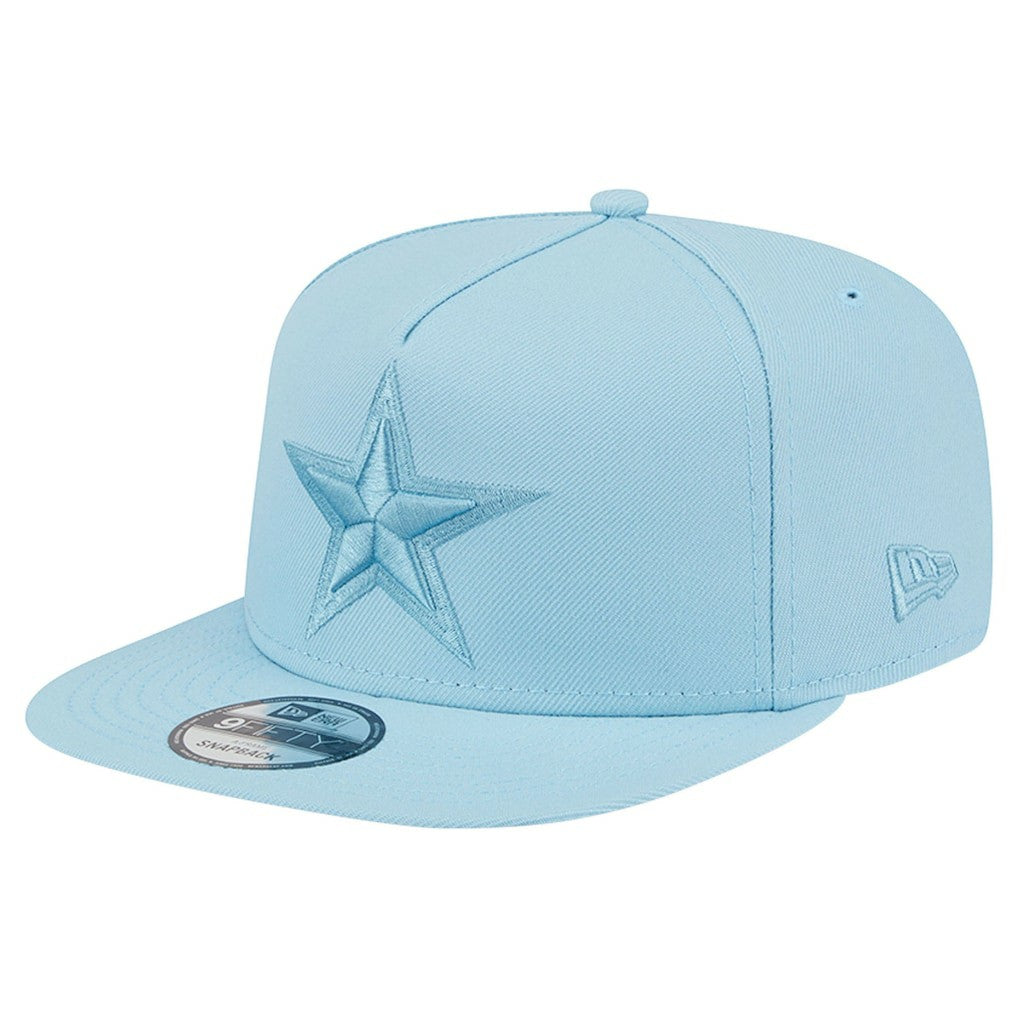 Dallas Cowboys New Era Color Pack A-Frame 9FIFTY Snapback Hat - Light Blue outlet