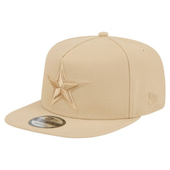 Dallas Cowboys New Era Color Pack A-Frame 9FIFTY Snapback Hat - Light Beige discount