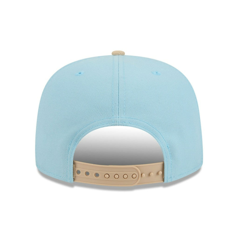 Dallas Cowboys New Era Two-Tone Color Pack A-Frame 9FIFTY Snapback Hat - Light Blue/Brown outlet