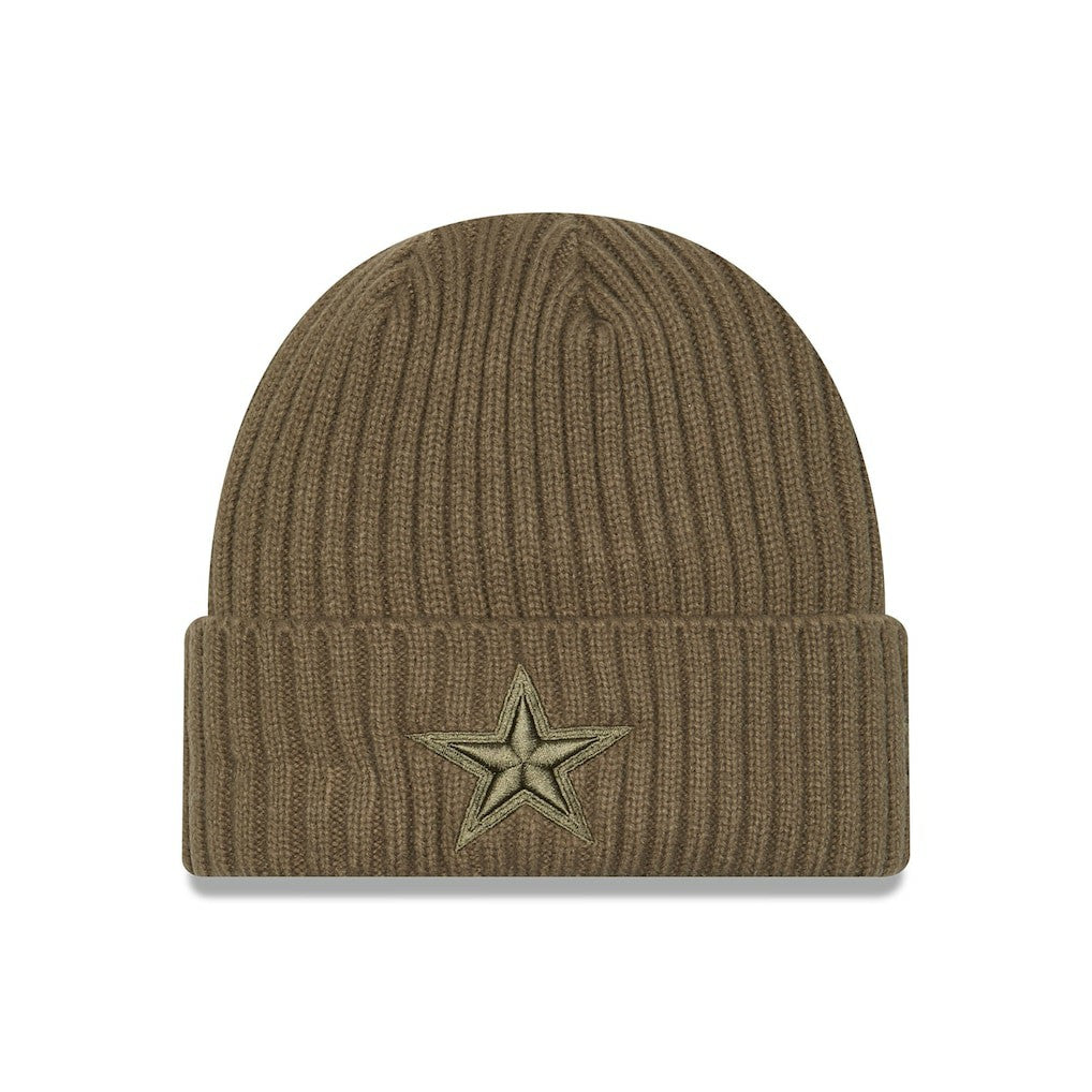 Dallas Cowboys New Era Color Pack Cuffed Knit Hat - Olive sale