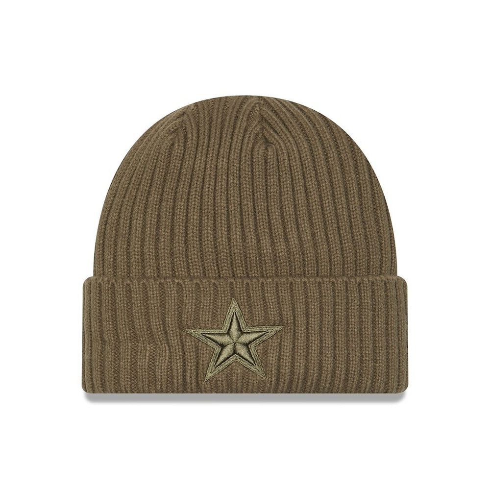 Dallas Cowboys New Era Color Pack Cuffed Knit Hat - Olive sale