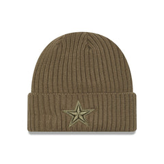 Dallas Cowboys New Era Color Pack Cuffed Knit Hat - Olive sale