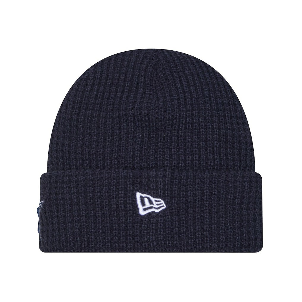 Dallas Cowboys New Era Youth Waffle Cuffed Knit Hat - Navy for sale