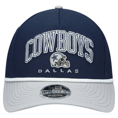 Dallas Cowboys New Era Preschool Arch 9FORTY M-Crown A-Frame COOLERA Adjustable Hat - Navy/Gray discount