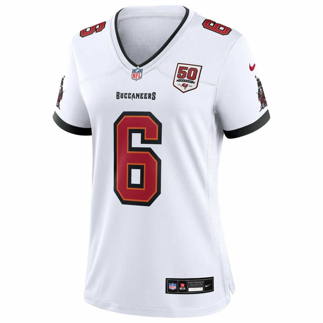Baker Mayfield Tampa Bay Buccaneers Women's 50th Season White Game Jersey - White | Nike for sale