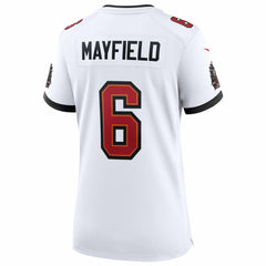Baker Mayfield Tampa Bay Buccaneers Women's 50th Season White Game Jersey - White | Nike for sale