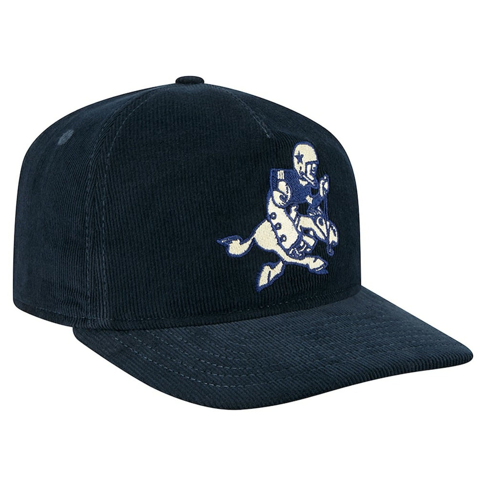 Dallas Cowboys New Era Retro Joe Nostalgic Corduroy Golfer Adjustable Hat - Navy outlet