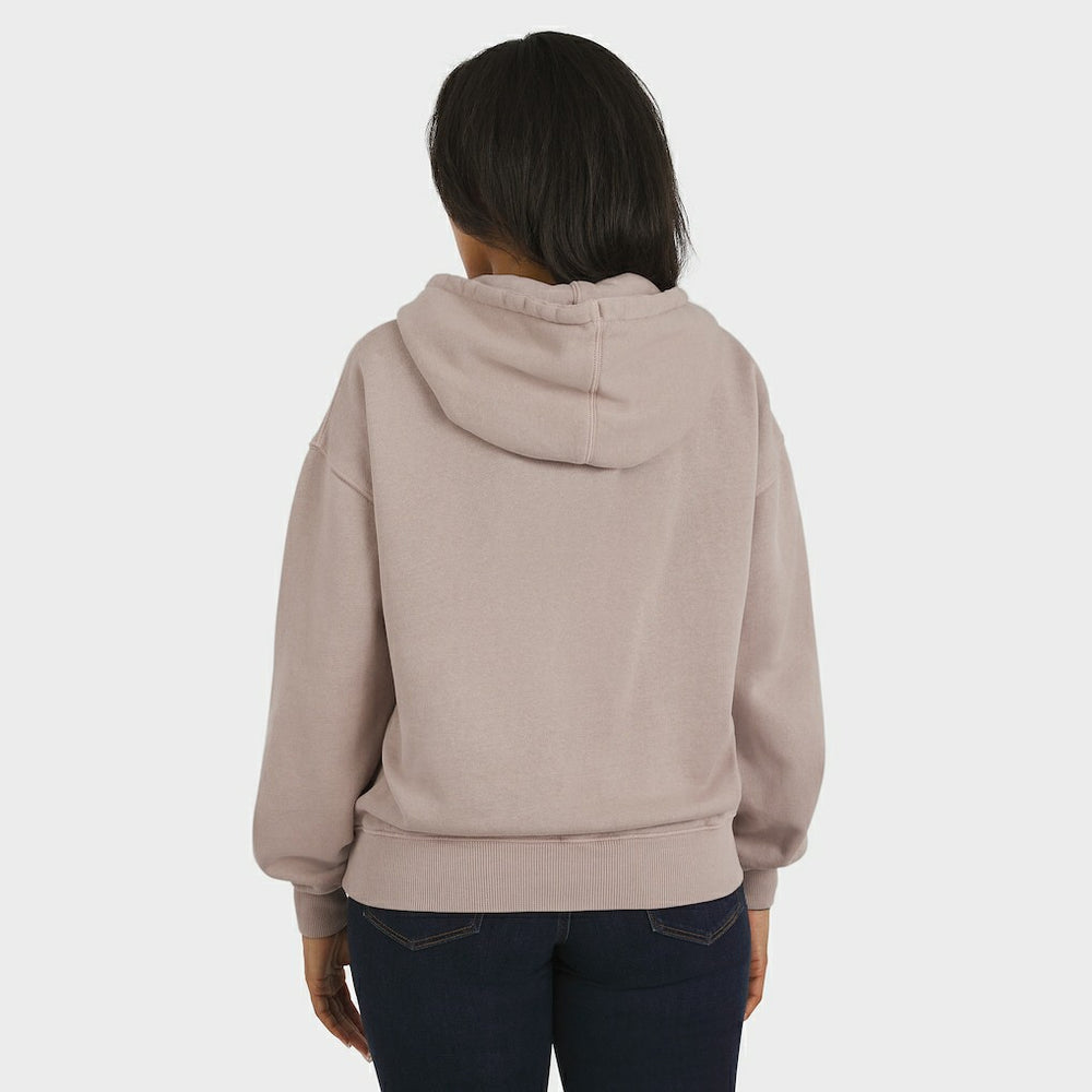Kansas City Chiefs WEAR by Erin Andrews Women's Washed Pullover Crewdie - Tan outlet