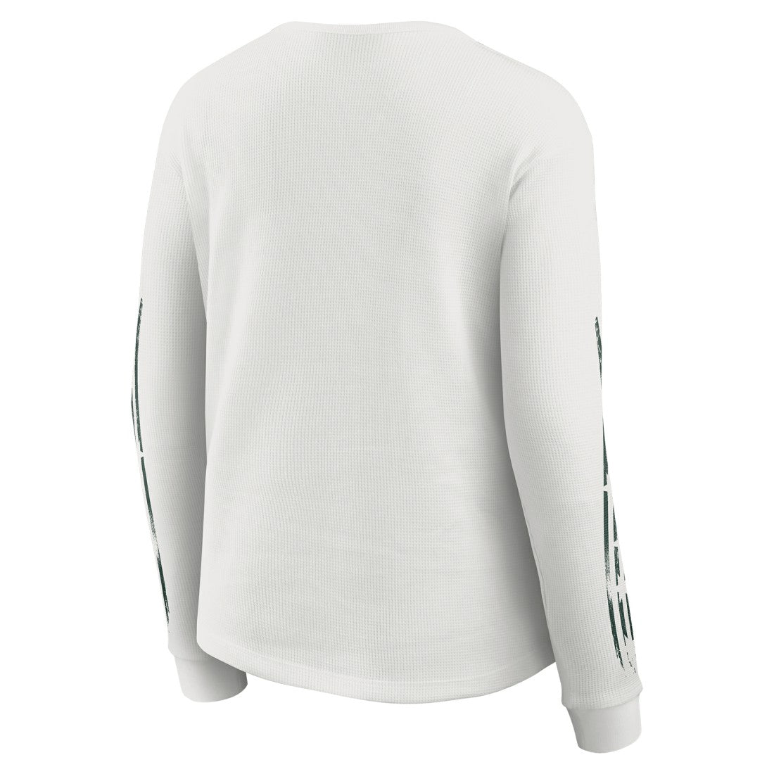 Green Bay Packers WEAR by Erin Andrews Women's Graphic Waffle Long-Sleeve T-Shirt - White outlet