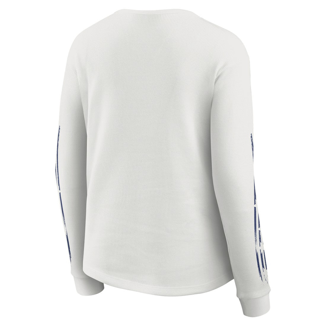 New York Giants WEAR by Erin Andrews Women's Graphic Waffle Long-Sleeve T-Shirt - White discount