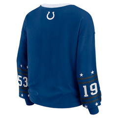 Indianapolis Colts WEAR by Erin Andrews Women's Sport Long-Sleeve T-Shirt - Royal outlet
