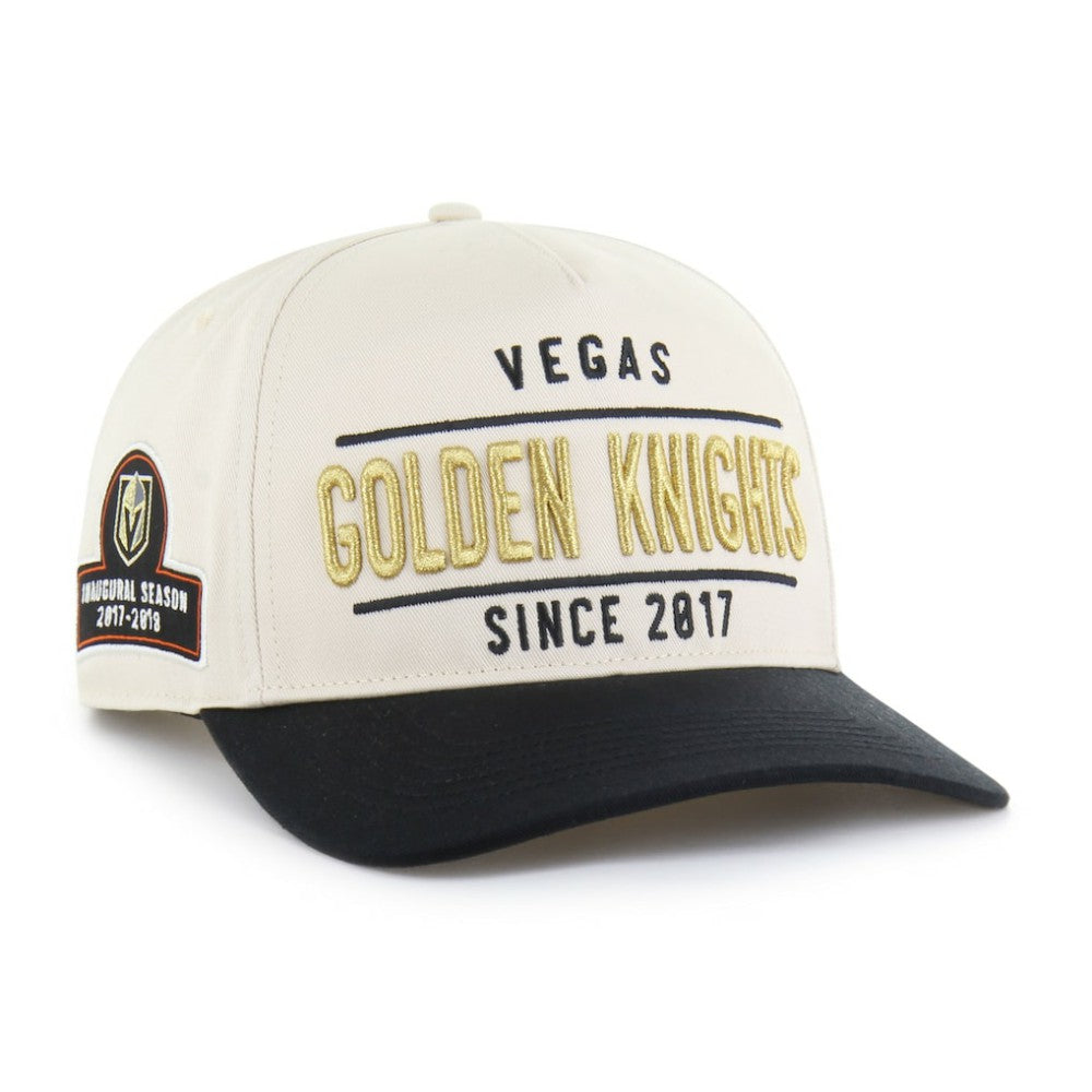 Vegas Golden Knights '47 Expansion Debut Two-Tone Hitch Adjustable Hat Cream/Black