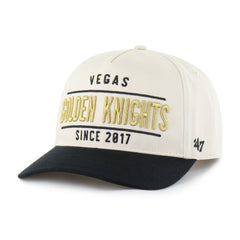 Vegas Golden Knights '47 Expansion Debut Two-Tone Hitch Adjustable Hat Cream/Black