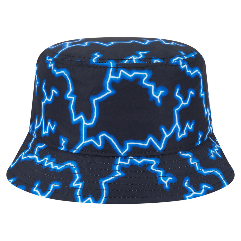 New York Knicks Summer Sun and Storm Reversible Bucket Hat - Black/Light Blue | New Era on sale