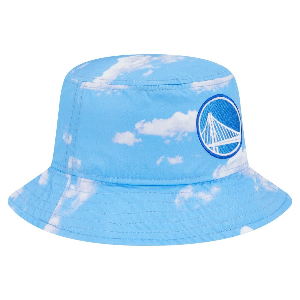 Golden State Warriors Summer Sun and Storm Reversible Bucket Hat sale - Black/Light Blue | New Era outlet
