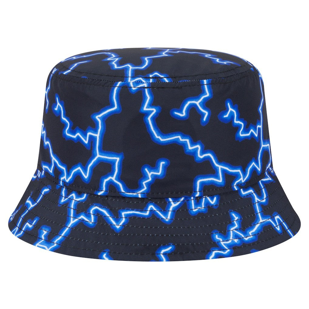 Golden State Warriors Summer Sun and Storm Reversible Bucket Hat sale - Black/Light Blue | New Era outlet