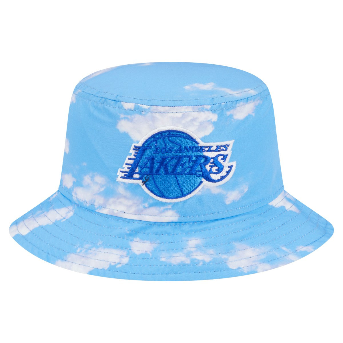 Los Angeles Lakers Summer Sun and Storm Reversible Bucket Hat - Black/Light Blue | New Era on sale