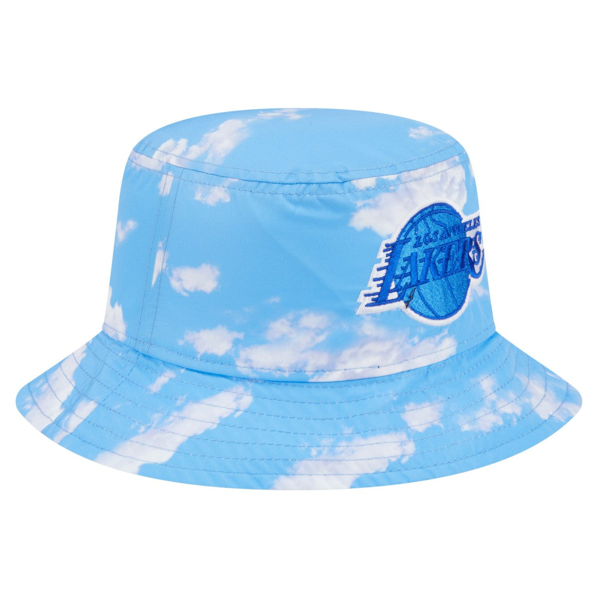 Los Angeles Lakers Summer Sun and Storm Reversible Bucket Hat - Black/Light Blue | New Era on sale