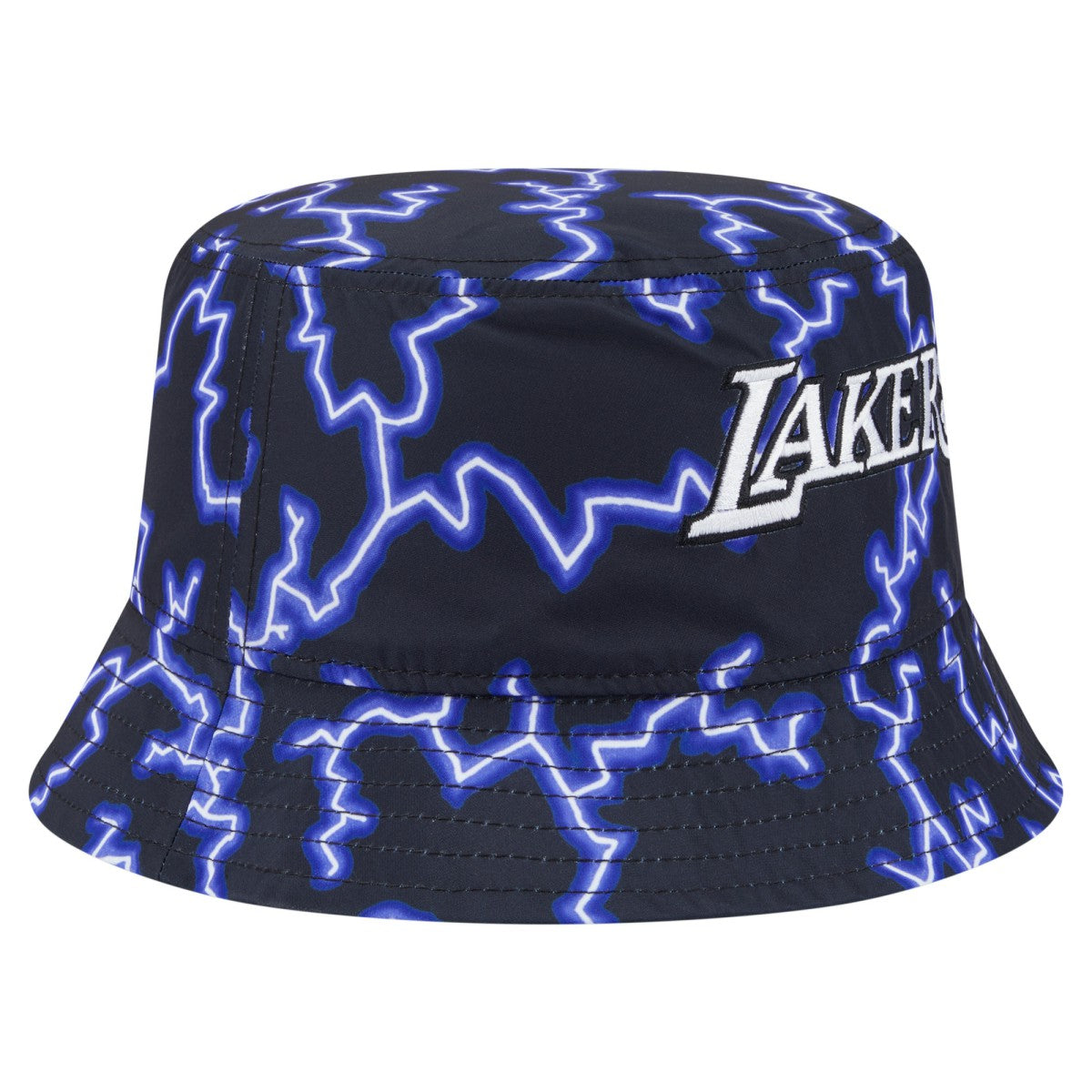 Los Angeles Lakers Summer Sun and Storm Reversible Bucket Hat - Black/Light Blue | New Era on sale