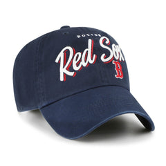 Boston Red Sox Women's Ariana Clean Up Adjustable Hat - Navy | 47 brand