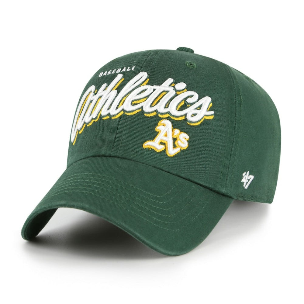 Athletics Women's Ariana Clean Up Adjustable Hat - Green | 47 brand