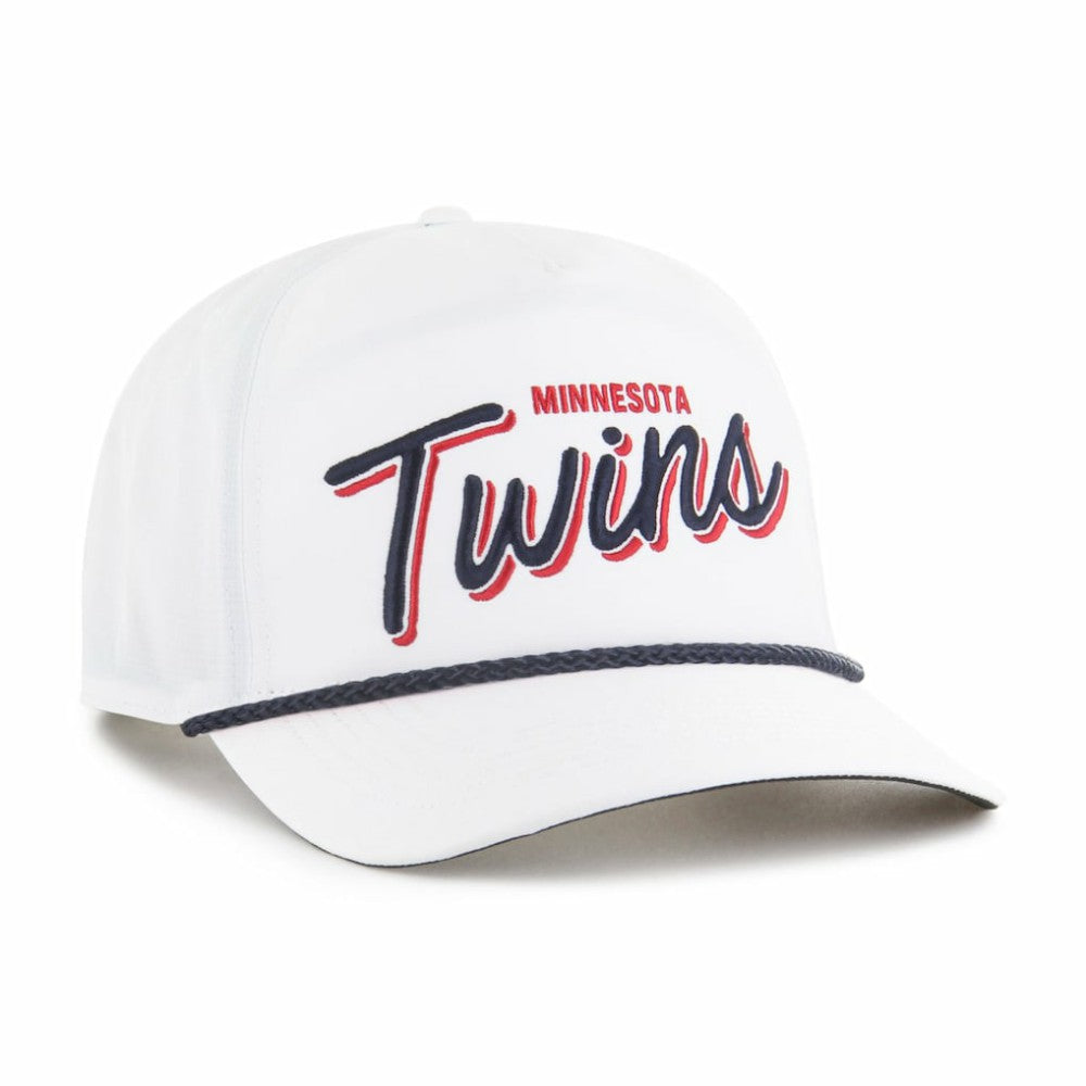 Minnesota Twins Brrr Fairway Hitch Adjustable Hat - White | 47 brand