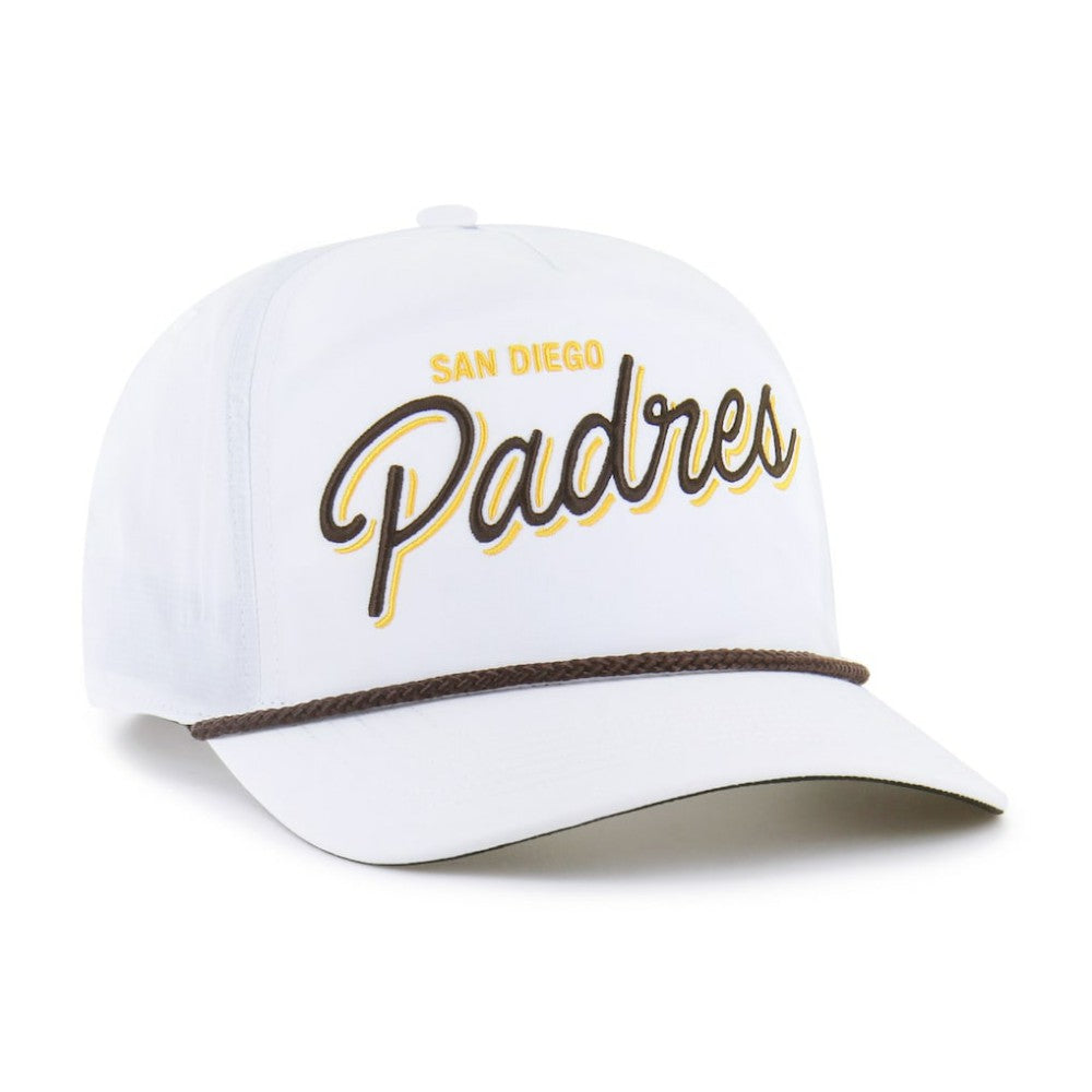 San Diego Padres Brrr Fairway Hitch Adjustable Hat - White | 47 brand