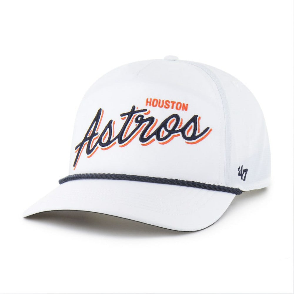 Houston Astros Brrr Fairway Hitch Adjustable Hat - White | 47 brand