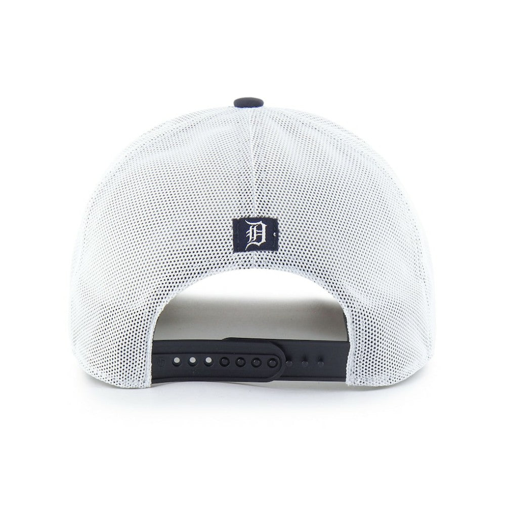 Detroit Tigers Fairway Trucker Adjustable Hat - Navy/White | 47 brand