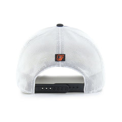 Baltimore Orioles Fairway Trucker Adjustable Hat - Black/White | 47 brand