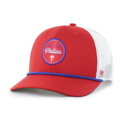 Philadelphia Phillies Fairway Trucker Adjustable Hat - Red/White | 47 brand