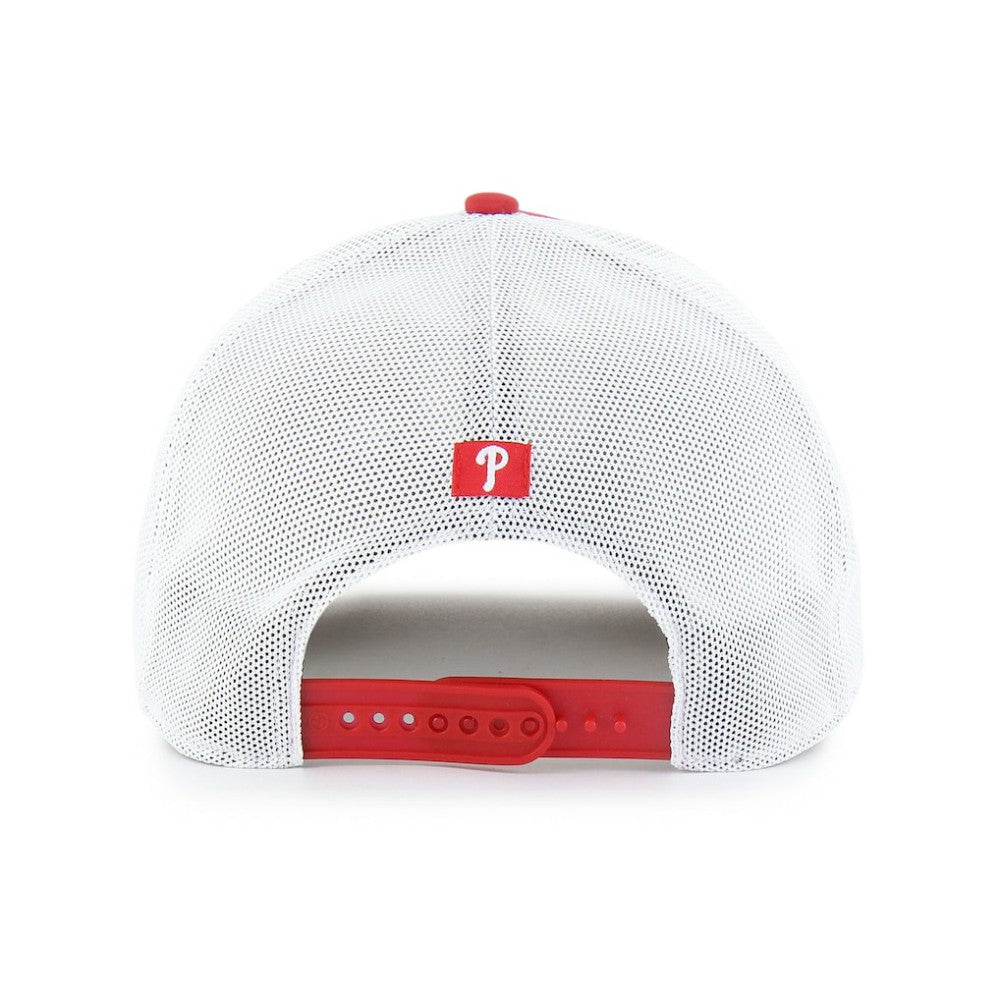 Philadelphia Phillies Fairway Trucker Adjustable Hat - Red/White | 47 brand
