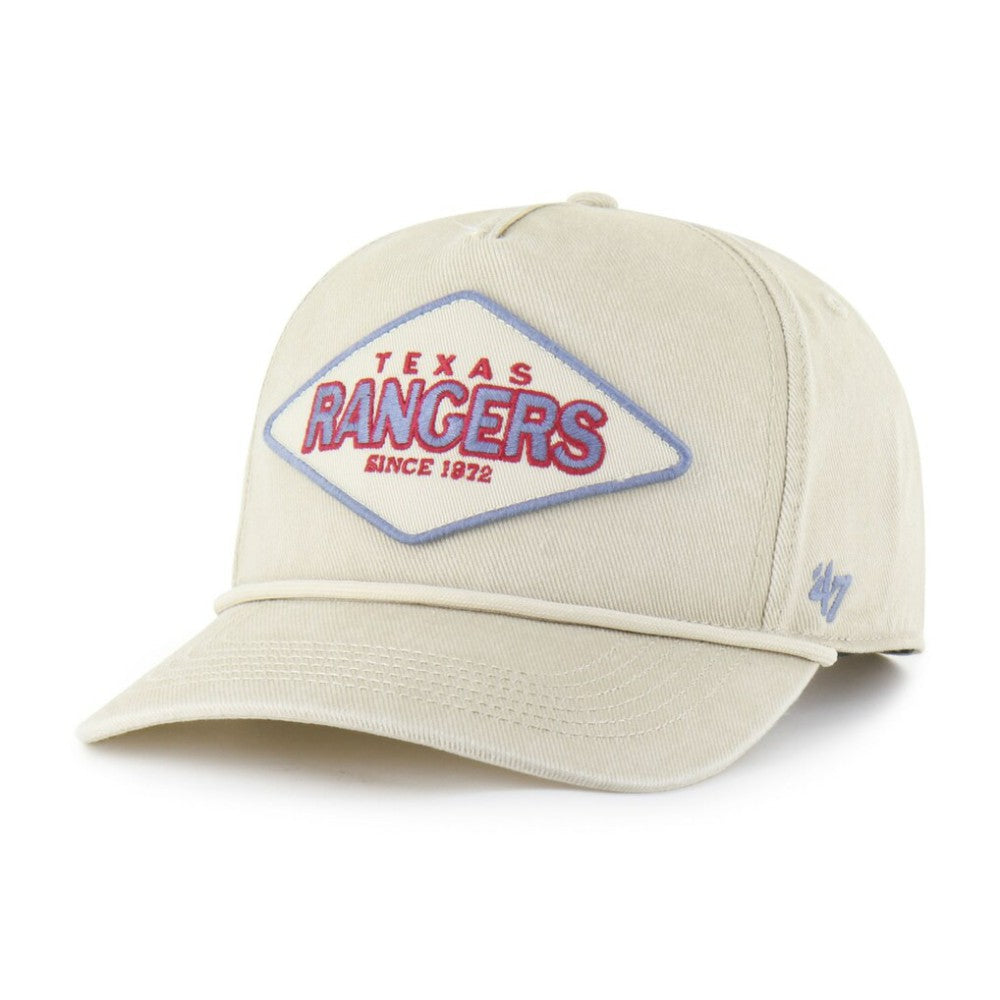 Texas Rangers Cairn Hitch Adjustable Hat - Khaki | 47 brand