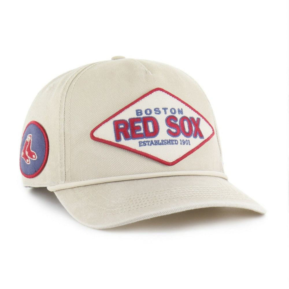 Boston Red Sox Cairn Hitch Adjustable Hat - Khaki | 47 brand