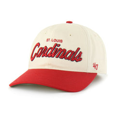 St. Louis Cardinals Crosstown Franchise Fitted Hat - Natural | 47 brand