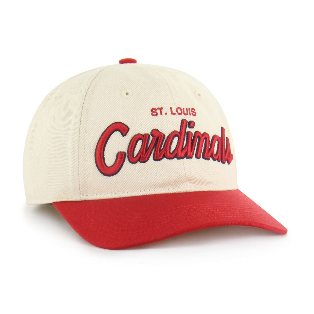 St. Louis Cardinals Crosstown Franchise Fitted Hat - Natural | 47 brand