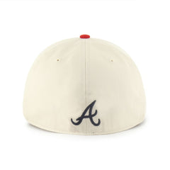Atlanta Braves Crosstown Franchise Fitted Hat - Natural | 47 brand